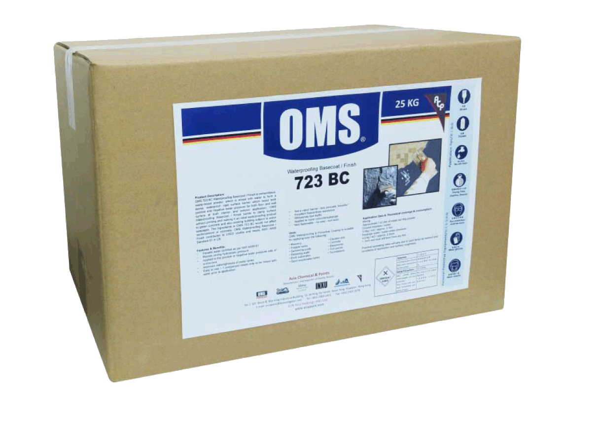 OMS 723 BC Water Proofing Skimcoat Finish