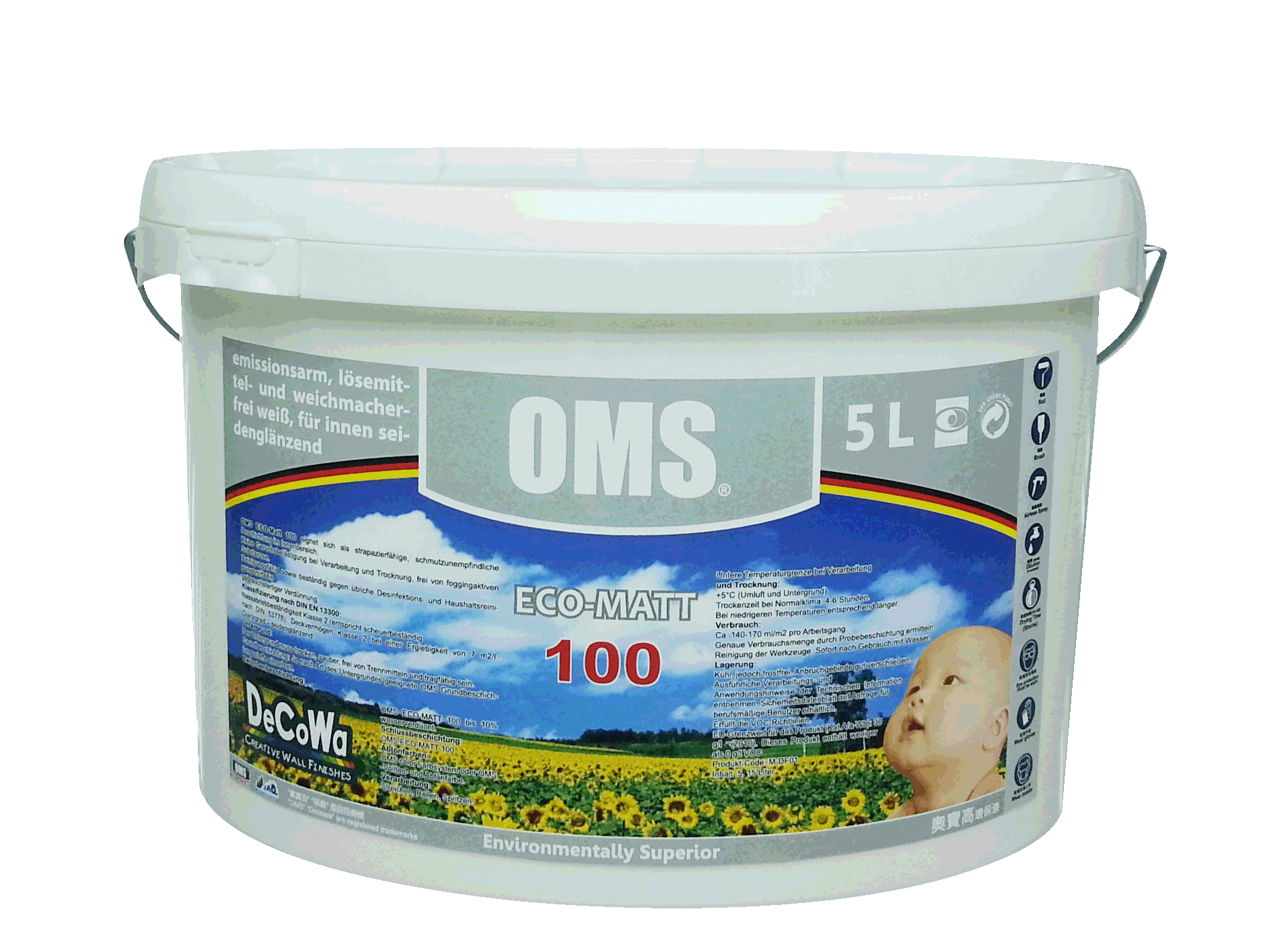 OMS 100 Environmental & Natural Paints Asia Chemical & Paints